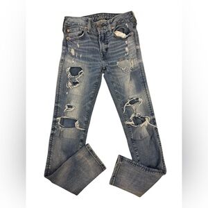 American Eagle Outfitters Dark Blue Denim Jeans